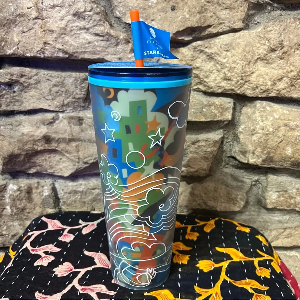STARBUCKS Limited Edition 2025 Misha Tyutyunik City Life Cold Cup Tumbler NWT